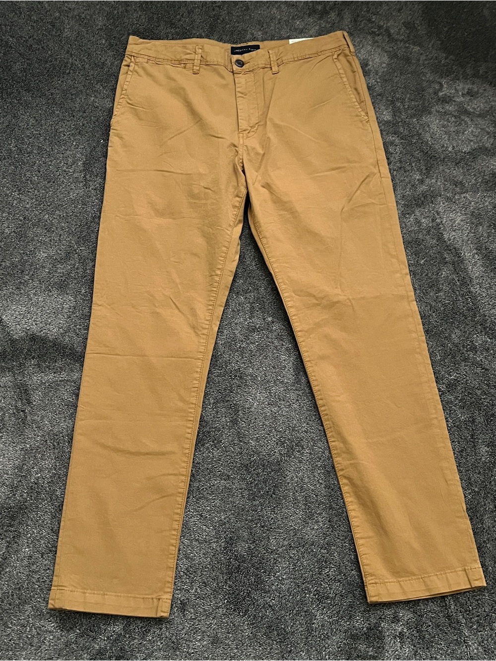 NWT American Eagle Men's Ne(x)t Level Flex Slim Pants Khaki - 34x32